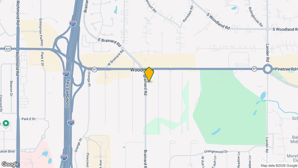 3653 Brainard Rd Map and Location Details