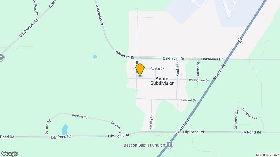 2310 Willingham Dr Map and Location Details