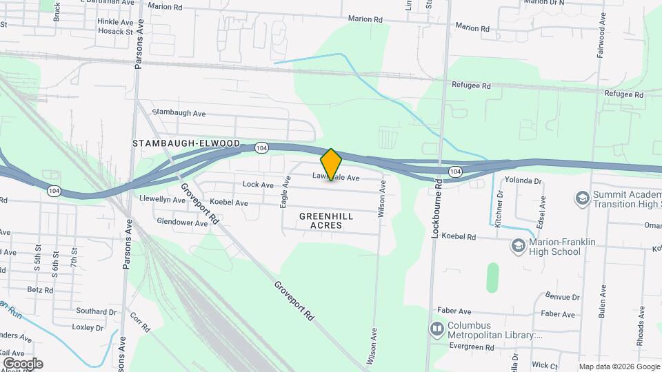 838 Lock Ave Mapa y Detalles de la Ubicación