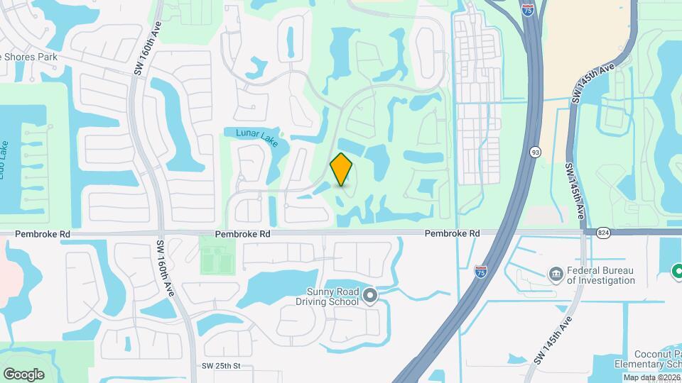 1530 Lacosta Dr W Map and Location Details