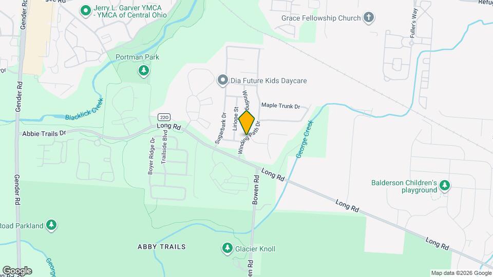 3938 Winding Path Dr Mapa y Detalles de la Ubicación