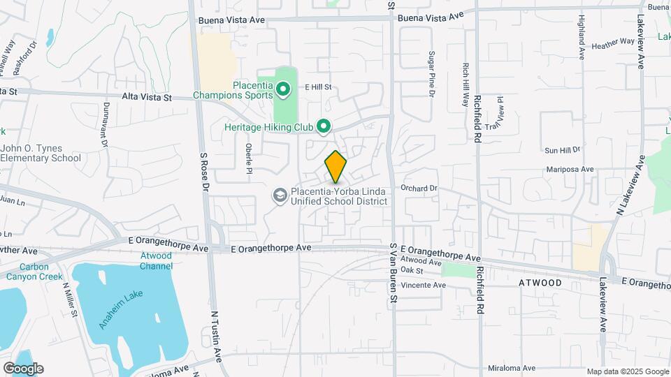 1457 Zehner Way Mapa y Detalles de la Ubicación