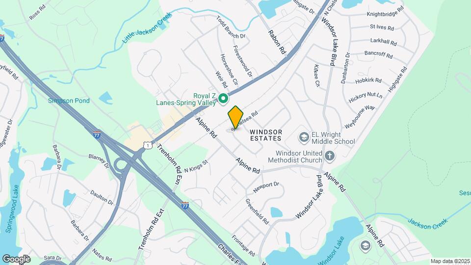 9416 S Chelsea Rd Mapa y Detalles de la Ubicación