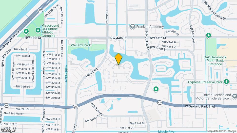 Waters Edge Apartments Map and Location Details