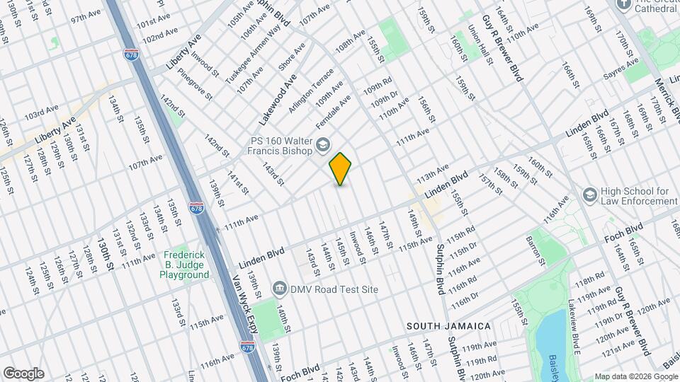 111-19 Inwood St Mapa y Detalles de la Ubicación