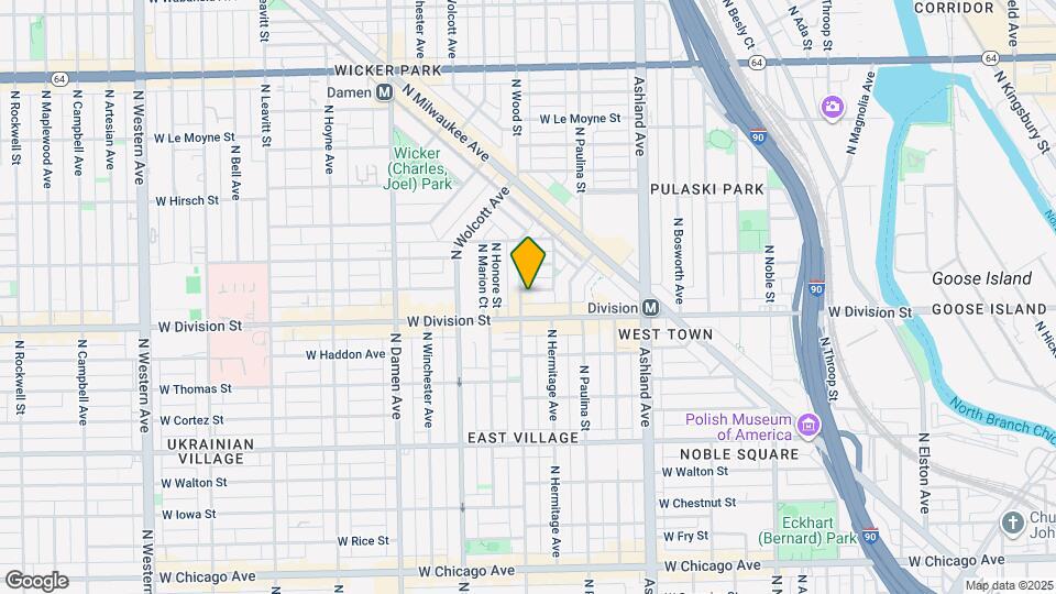 1755 W Crystal St Map and Location Details