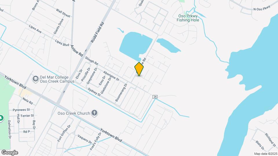 7607 Aquamarine Dr Mapa y Detalles de la Ubicación