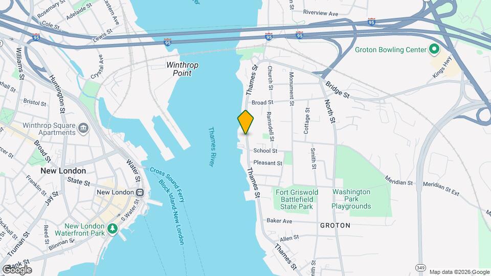 185 Thames St, Unit B-1 Mapa y Detalles de la Ubicación