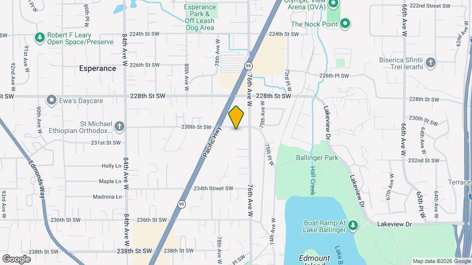 7634 C 230th St SW Map and Location Details