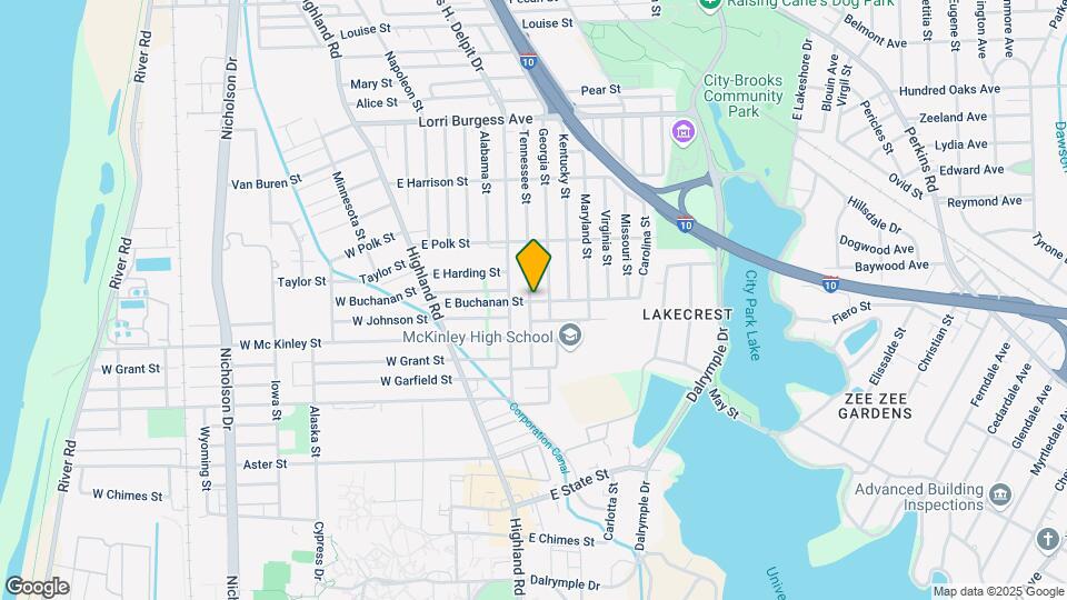 2389 Tennessee St Map and Location Details