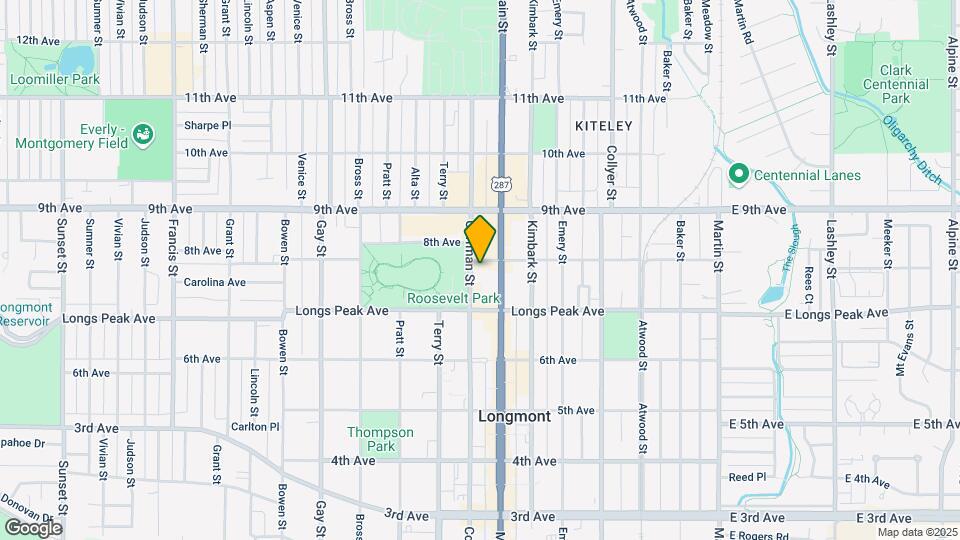 734 Coffman St-Unit -1/2 Map and Location Details