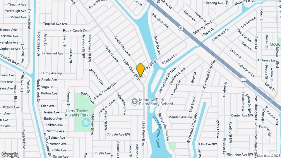 2582 Lake View Blvd Map and Location Details