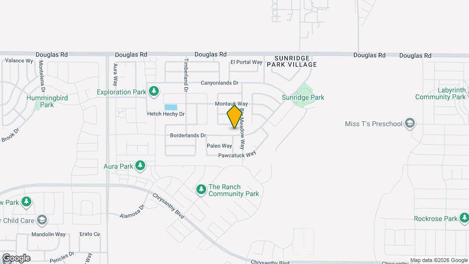 4178 Borderlands Dr Map and Location Details