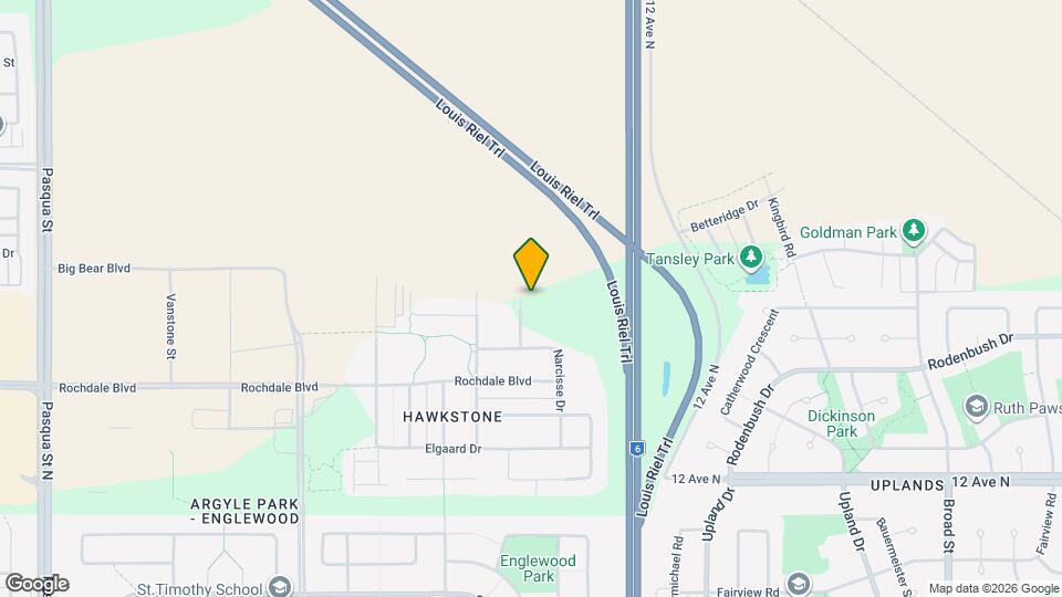 2820 Narcisse Dr Map and Location Details