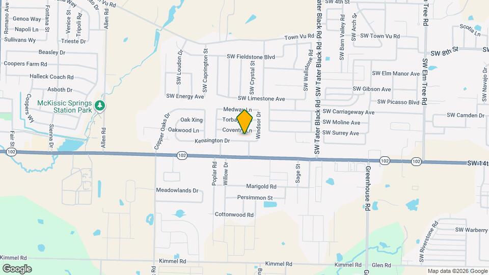 1241 Kensington Dr Mapa y Detalles de la Ubicación