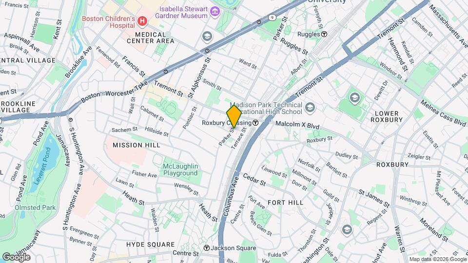 726 Parker St, Unit 3T Map and Location Details