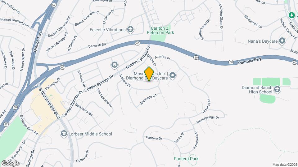 431 S Del Sol Ln Map and Location Details