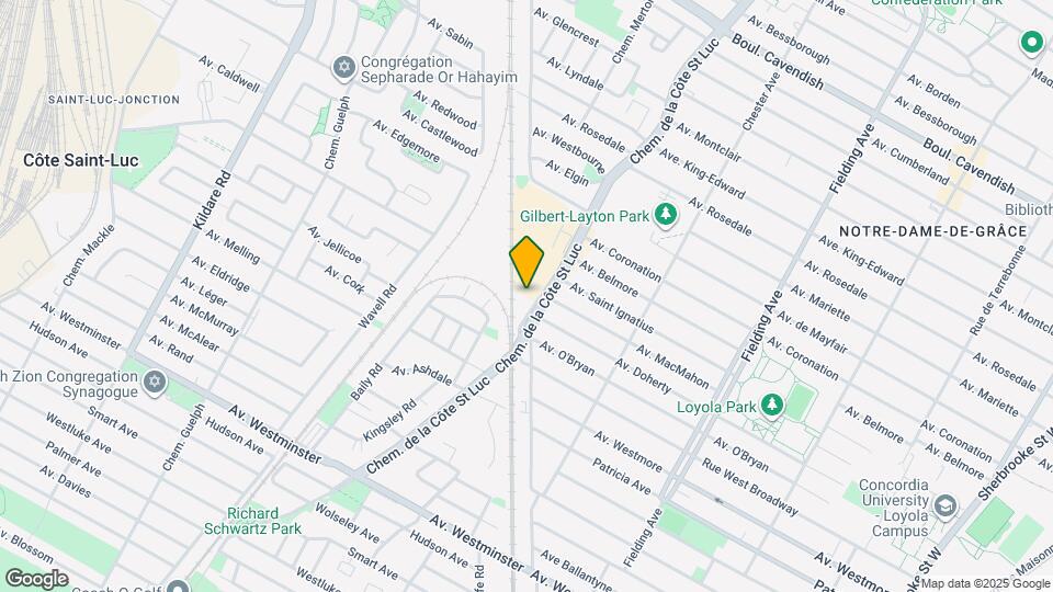 Château B'nai Brith Map and Location Details