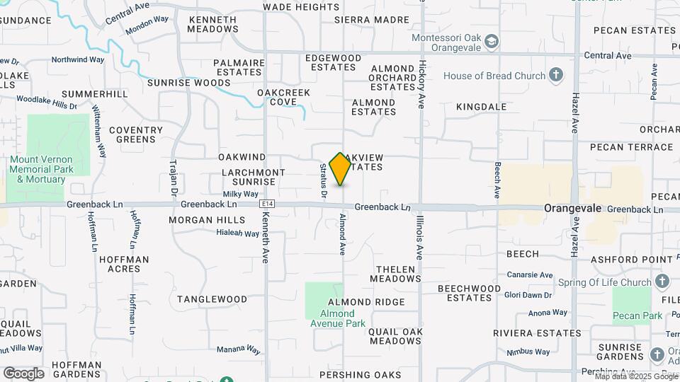 6221 Almond Ave Map and Location Details