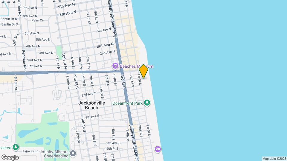 115 1st St S Map and Location Details