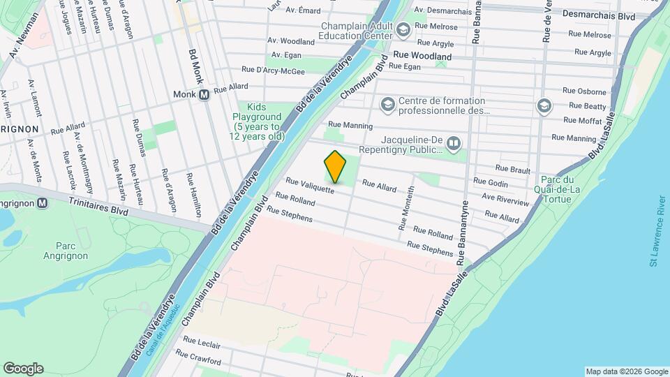 1347-1353 Valiquette Rue Map and Location Details