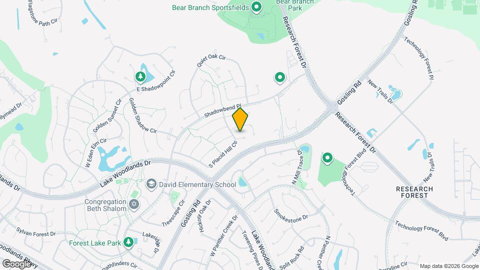 3 Warbler Pl Map and Location Details