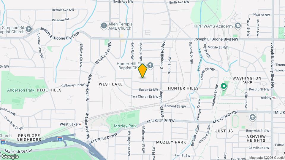 1477 Akridge St NW Map and Location Details