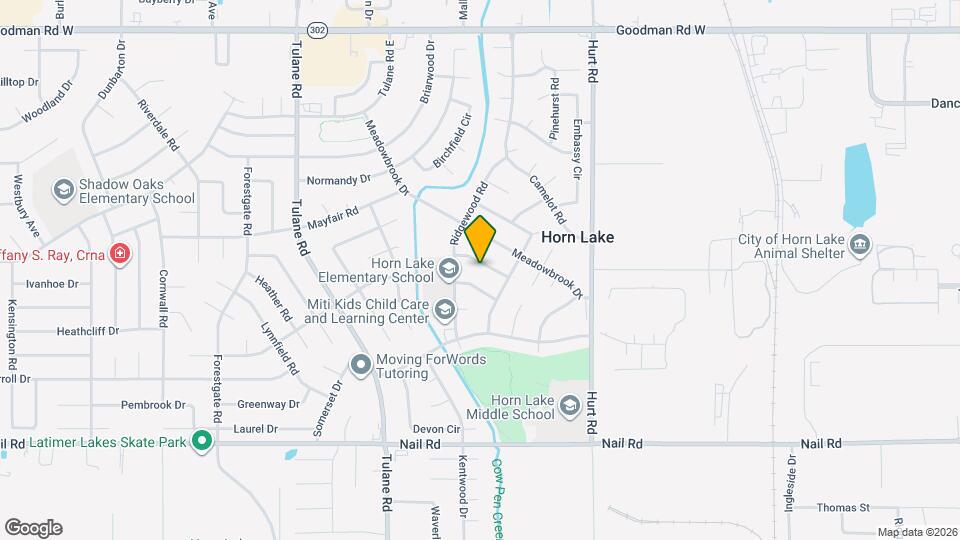 2705 Magnolia Dr Mapa y Detalles de la Ubicación