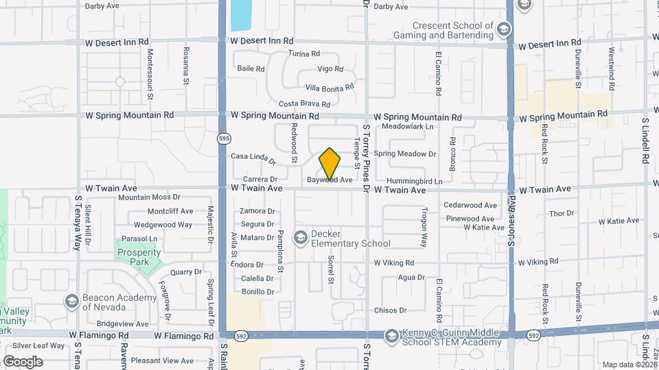 6607 Baywood Ave Map and Location Details