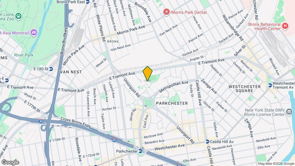 1505 Metropolitan Ave Map and Location Details