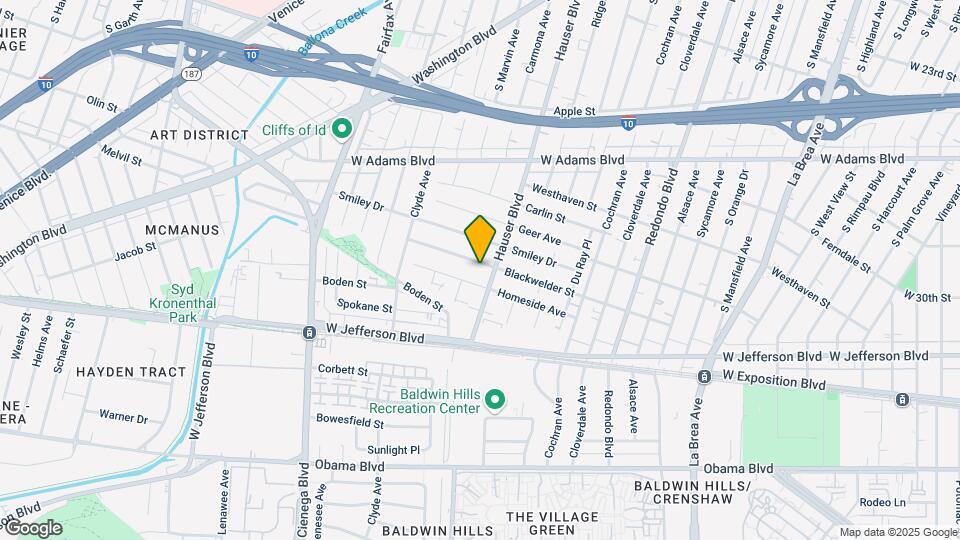 5514 Blackwelder St Map and Location Details