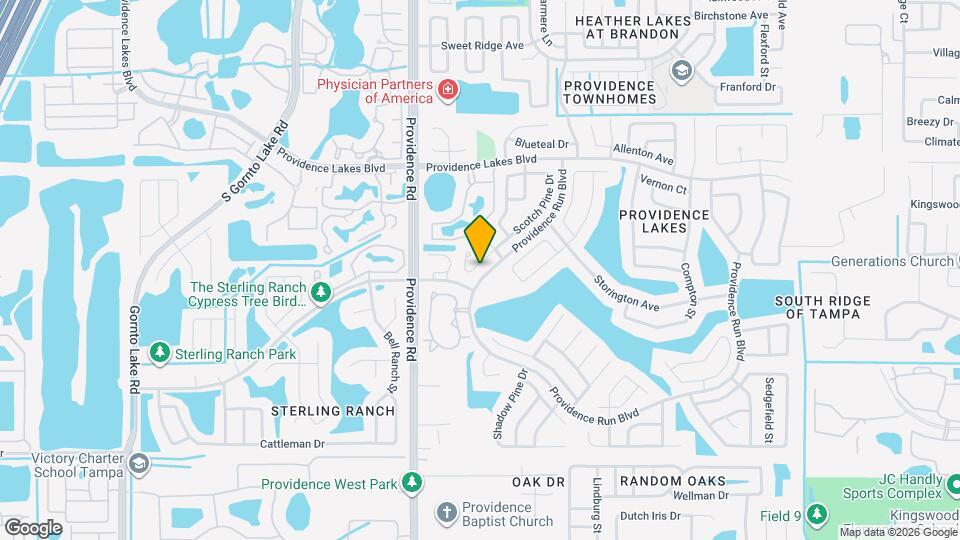 1711 Scotch Pine Dr Mapa y Detalles de la Ubicación