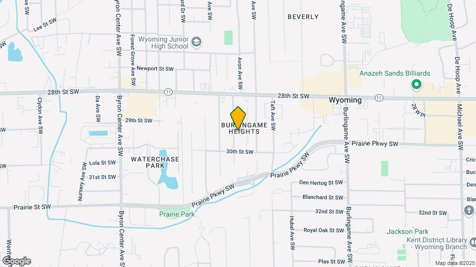 2924 West Ave SW Map and Location Details