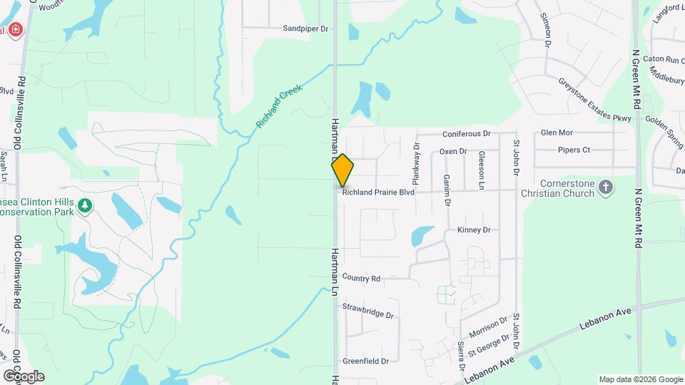 2202 Richland Prairie Blvd Map and Location Details