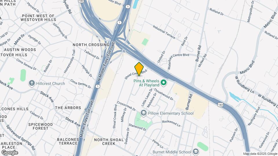 3206 Mossrock Dr Map and Location Details