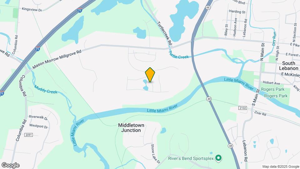 4595 Kibbey Ln Map and Location Details