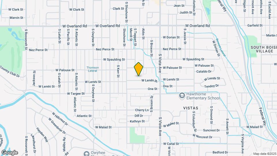 2864 W Lemhi St Map and Location Details