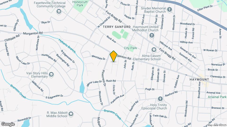 2108 Malloy St Map and Location Details