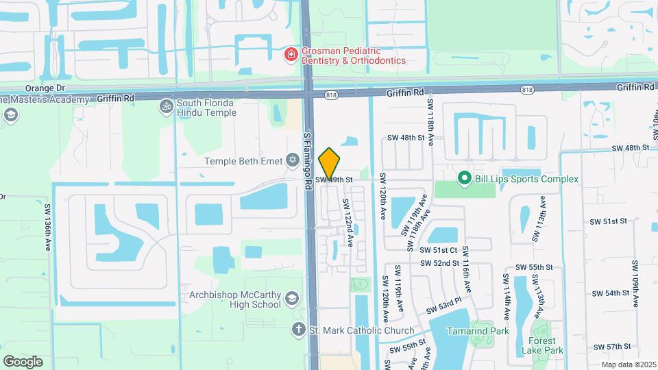 4403 SW 123rd Ave Map and Location Details