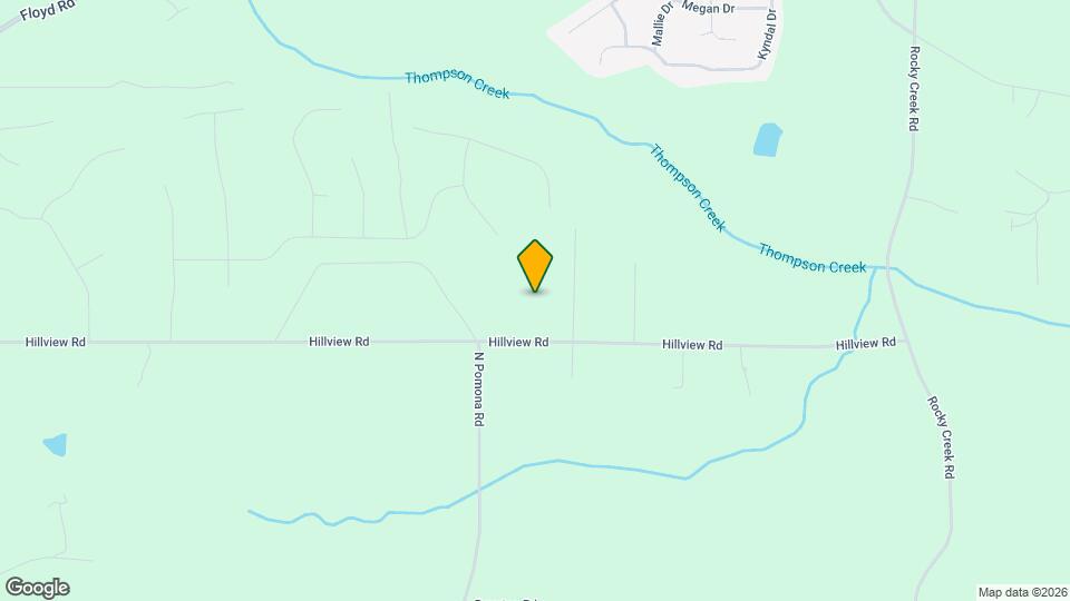 965 Hillview Rd Map and Location Details