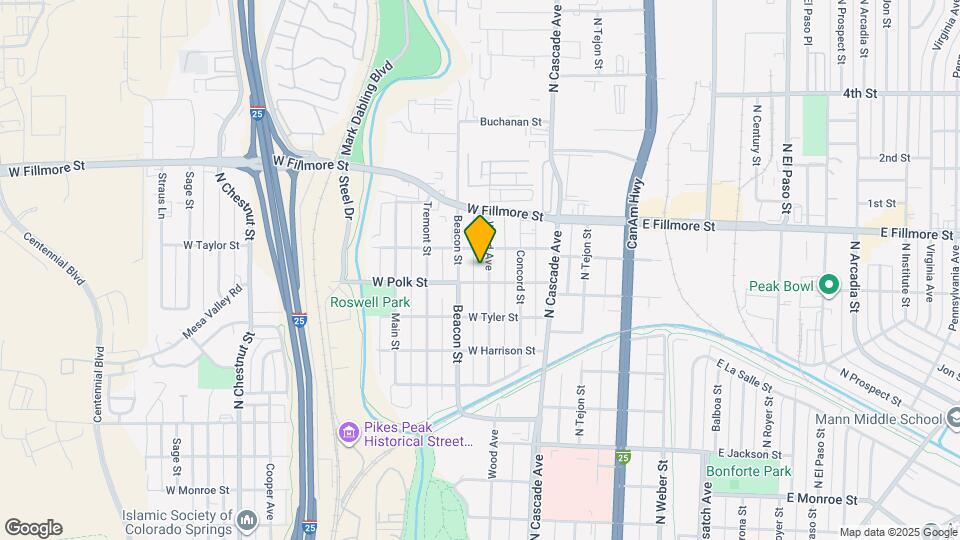 2810 Wood Ave Map and Location Details