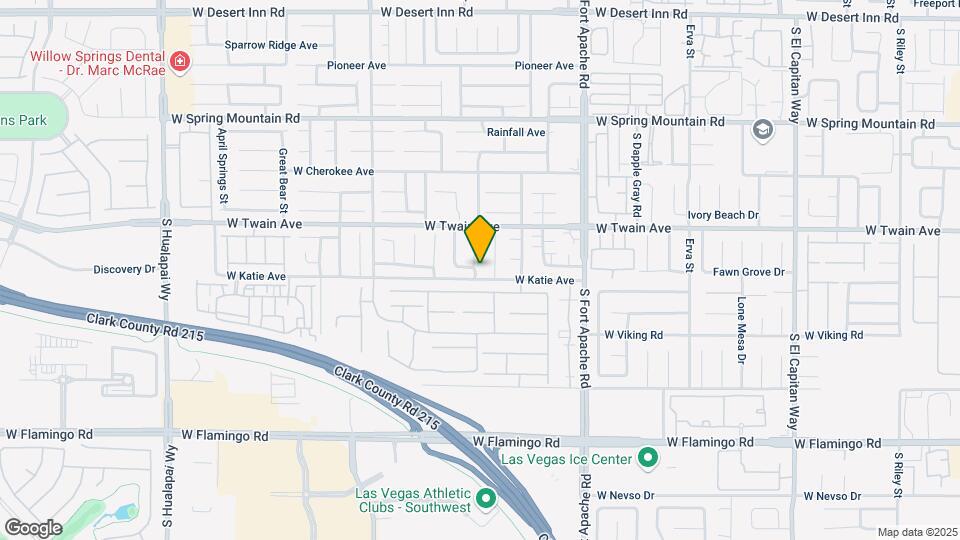 3790 Morning Canyon Ct Map and Location Details