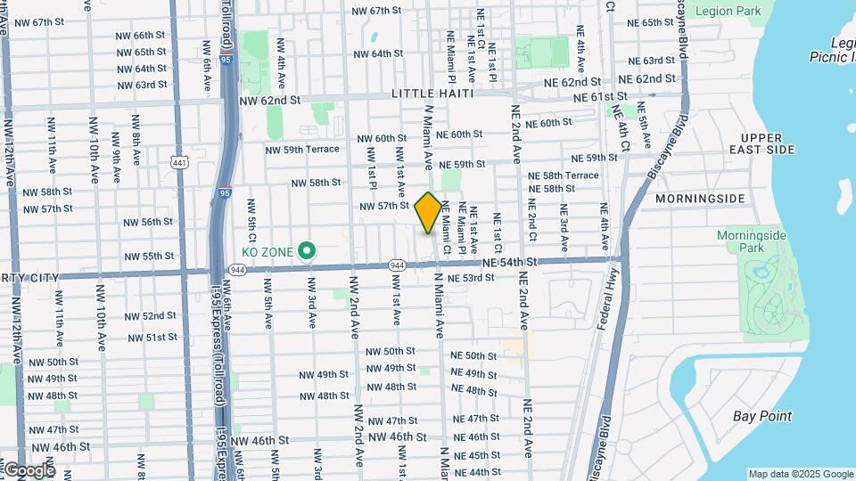 5510 N Miami Ave Map and Location Details