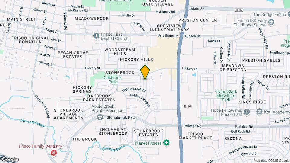 8311 Rock Brook St Map and Location Details
