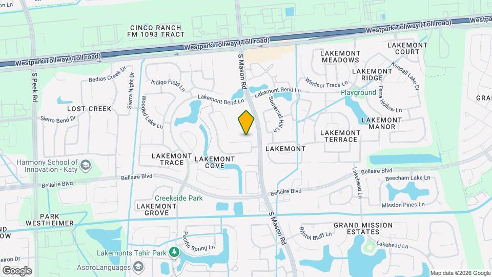 20710 Mansfield Bay Ln Map and Location Details