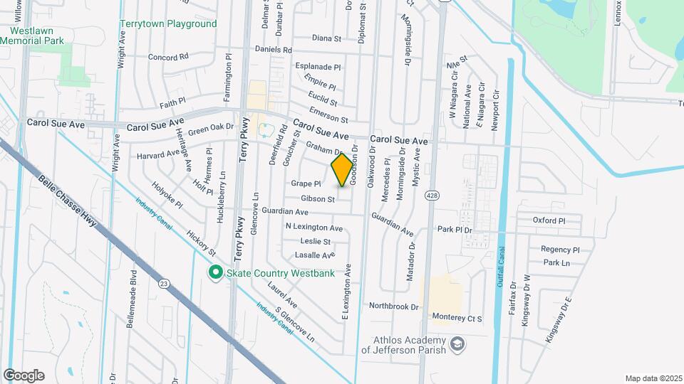 761 Glouster St Map and Location Details