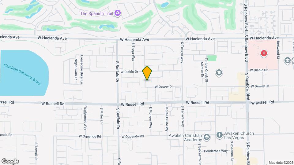 5574 Crestlock Dr Map and Location Details