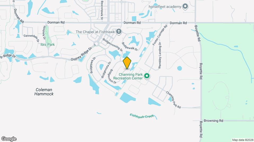 6433 Bridgecrest Dr Map and Location Details