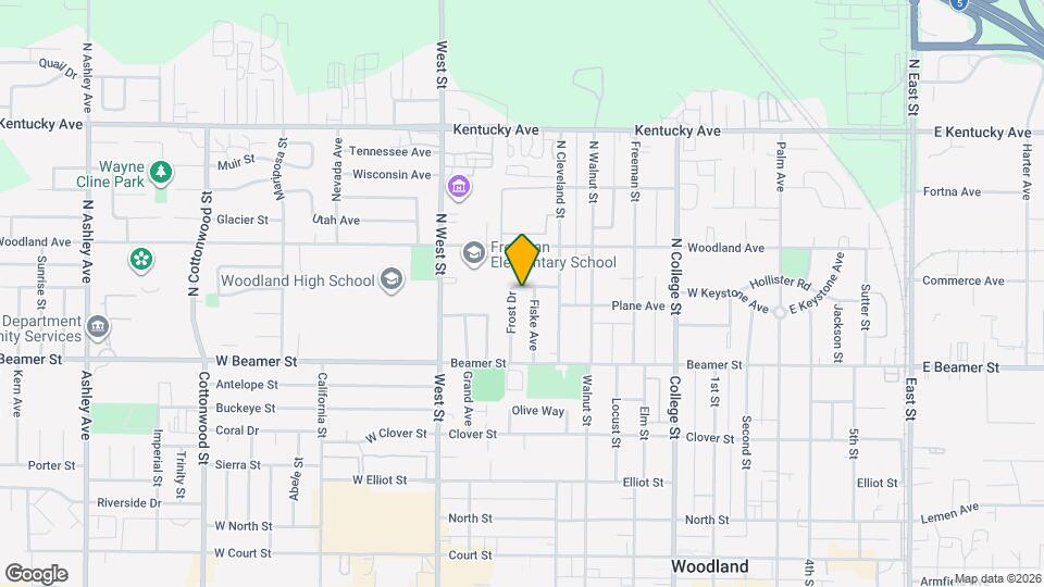 126 Frost Dr Mapa y Detalles de la Ubicación