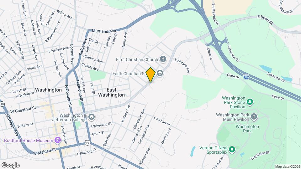 500 E Beau St, Unit Apt 2 Map and Location Details
